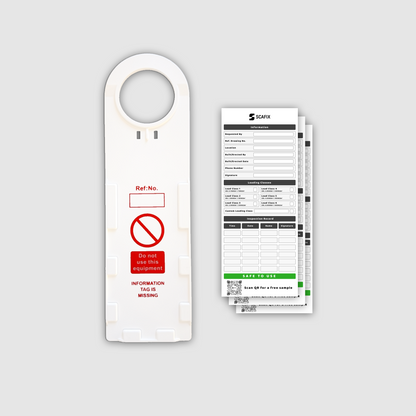Scafix Scaffold Tag Kit (10 Holders + 20 Tags)